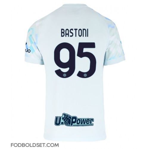Inter Milan Alessandro Bastoni #95 Udebanetrøje 2025-26 Kortærmet